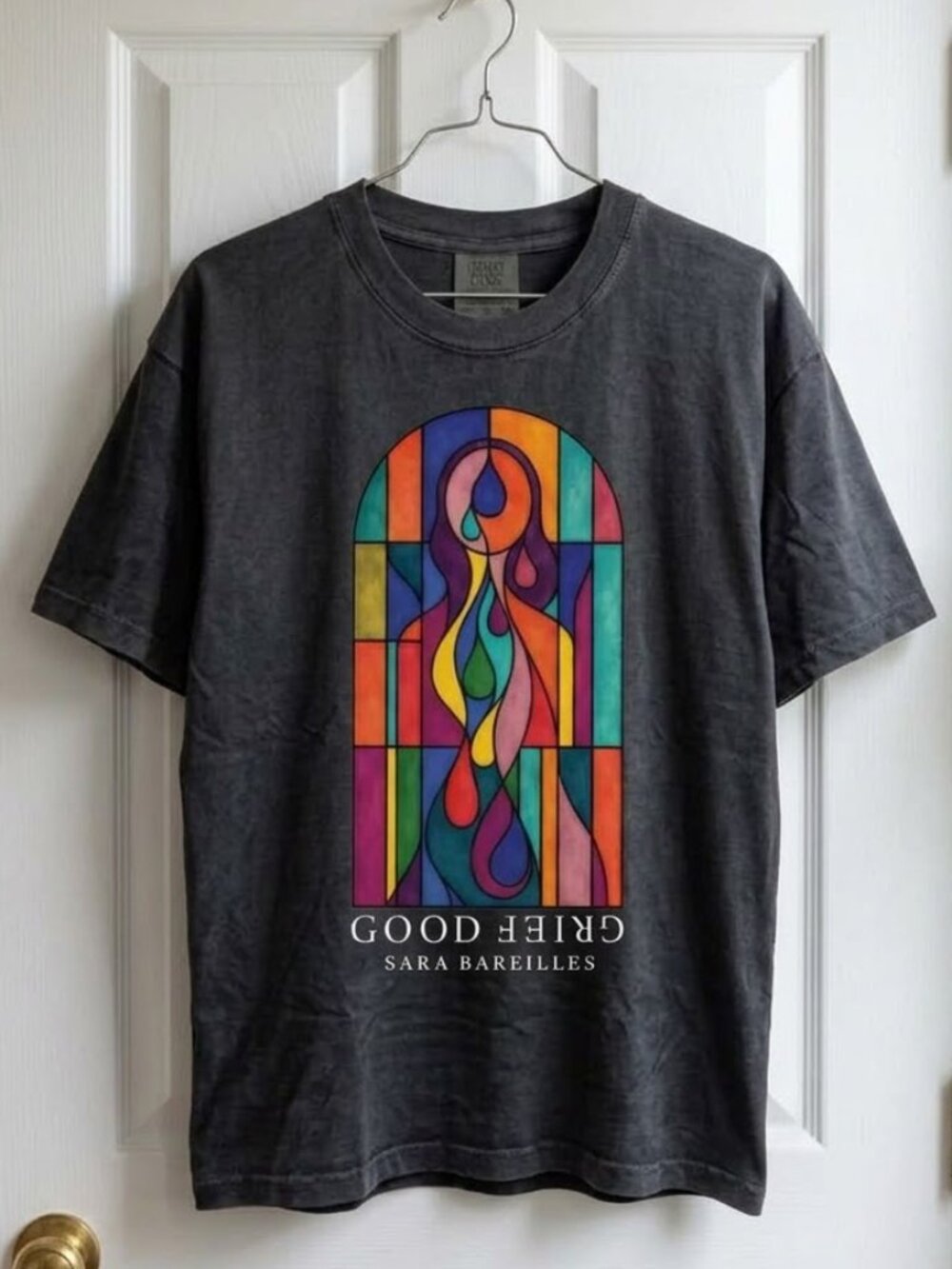 Sara Bareilles Good Grief Tour 2026 Comfort Colors T-shirt Stained Glass